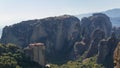 Roussanou Monastery, Meteora Monasteries, Kalambaka, Trikala, Greece Royalty Free Stock Photo