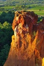 Roussillion ocre rocks