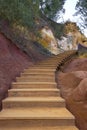 Roussillon, a french village in the Provence. Famous for the ochre cliffs