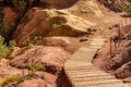 Le Sentier des Ocres in Roussillon in Provence, France