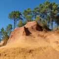 Roussillon ochre quarry