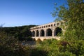 Roussillon, Vaucluse, France - view at the Pont du Gard Aqueduct