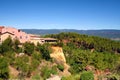 Roussillon, Vaucluse, France - view at the town