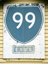 Route 99 Sign