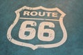 66 route on blue