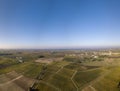 Route des Chateaux, Vineyard in Medoc, amous wine estate of Bordeaux wine