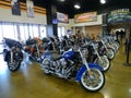 Route 66 Harley Davidson in Tulsa, Oklahoma, new bikes