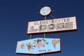 Route 66 in Holbrook, Arizona Royalty Free Stock Photo