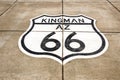 Route 66 in Kingman, Arizona Royalty Free Stock Photo