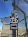 Route 202 Loop in Chandler Arizona going West.