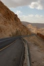 Route 40 through Mitzpe Ramon in Southern Israel