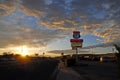 Route 66 Motel in Seligman, Arizona Royalty Free Stock Photo