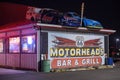 Route 66, Motorheads Bar and Grill, Travel Royalty Free Stock Photo