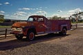 Route 66 old abandoned fire truck