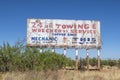 Route 66, Old Billboard, Mechanic and Wrecker Service