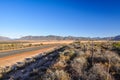 Route 62 road near Oudtshoorn - The Karoo, South Africa Royalty Free Stock Photo