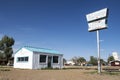 Route 66, Roadrunner Drive In, Travel, Vega Texas Royalty Free Stock Photo