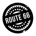 Route 66 rubber stamp