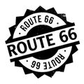 Route 66 rubber stamp