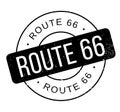 Route 66 rubber stamp