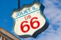 Route 66 sign Royalty Free Stock Photo