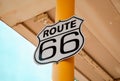 Route 66 sign in Williams, Arizona, United States Royalty Free Stock Photo