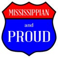 Mississippian And Proud Royalty Free Stock Photo