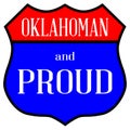 Oklahoman And Proud Royalty Free Stock Photo