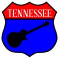 Tennessee Guitar Highway Sign