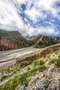 Route 13 to Iruya in Salta Province, Argentina Royalty Free Stock Photo