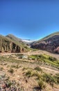 Route 13 to Iruya in Salta Province, Argentina Royalty Free Stock Photo