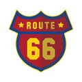 route 66. Vector illustration decorative design
