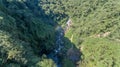 Route of the waterfalls with 14 waterfalls in corupa one of the last areas of the Atlantic forest in Brazil.