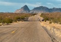 Route 66 through western Arizona, Black Mountains Royalty Free Stock Photo