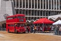 A Routemaster bus in the Cart marking Ceremony