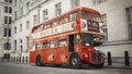 Routemaster Bus Royalty Free Stock Photo