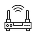 Router Device Icon Image.