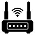 Router Icon in Dualtone Style