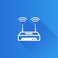 Metro Icon - Router Royalty Free Stock Photo