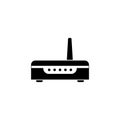 Router, modem icon or logo
