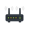 Router, modem vector illustration