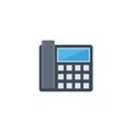 Router vector flat colour icon Royalty Free Stock Photo