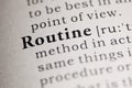 Routine