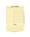 Daily Routines planner template minimalist planners Business organizer page