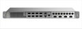 Routing IP traffic for mounting with a 19 inch rack. Two additional modules with RG-45 connectors and optical SFP modules.