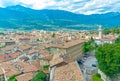 Rovereto town in Trentinu, Italy