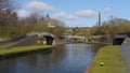 Roving Bridges at Windmill End, Netherton, UK Royalty Free Stock Photo