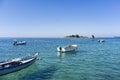 Rovinj beach in Croathia