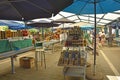 Rovinj Market in Croatia Royalty Free Stock Photo