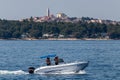 People on a yacht Istria Croatia